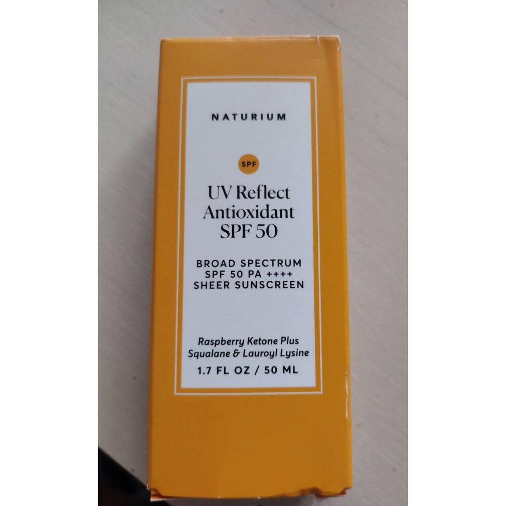 Naturium UV Reflect Antioxidant SPF 50 ~ Brand New in box